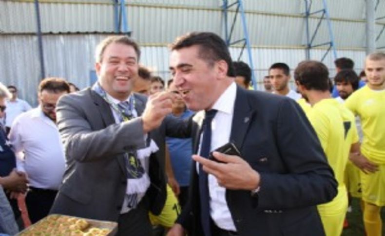 Başkan Piriştina’dan Bucaspor’a moral ziyareti